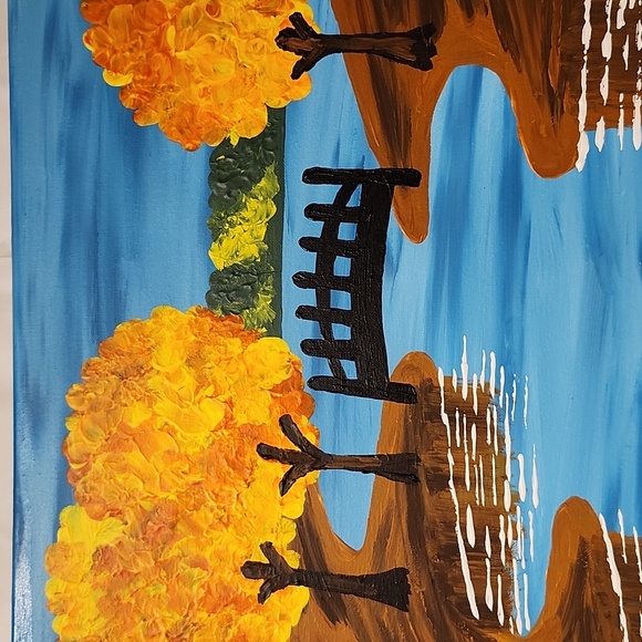 📢📢SOLD📢📢Bridge on the Lake - Picture 2 of 3